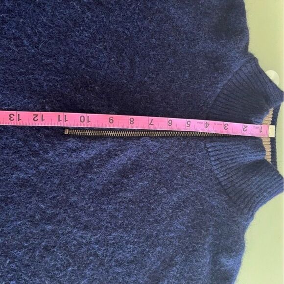 Odd molly 588 Men Sweater wool alpaca Size 4 long sleeve zip up oversized - Picture 11 of 14